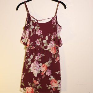 Emerald Sundae Floral Dress: Barely Worn!!